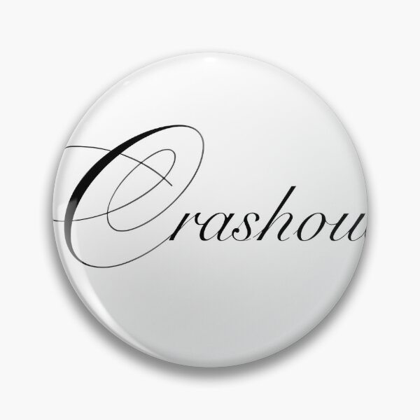 Item preview, Crashout Elegant Cursive Typography Art designed and sold by Rx-1000.