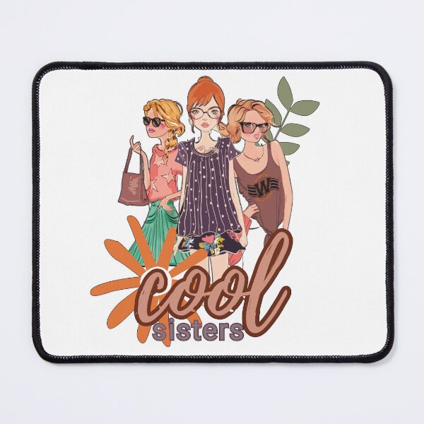 Item preview, Three Women sisters girls females ladies  designed and sold by meh4u2.