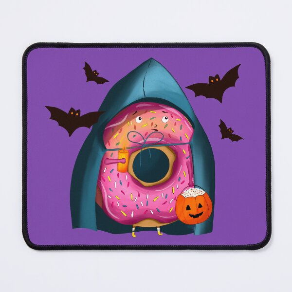 Item preview, Cute Spooky Vampire Donut Halloween Illustration designed and sold by DigiBlossom.