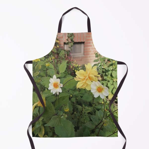 Item preview, Yellow White Dahlia Garden Flowers designed and sold by PhuongVoArt.