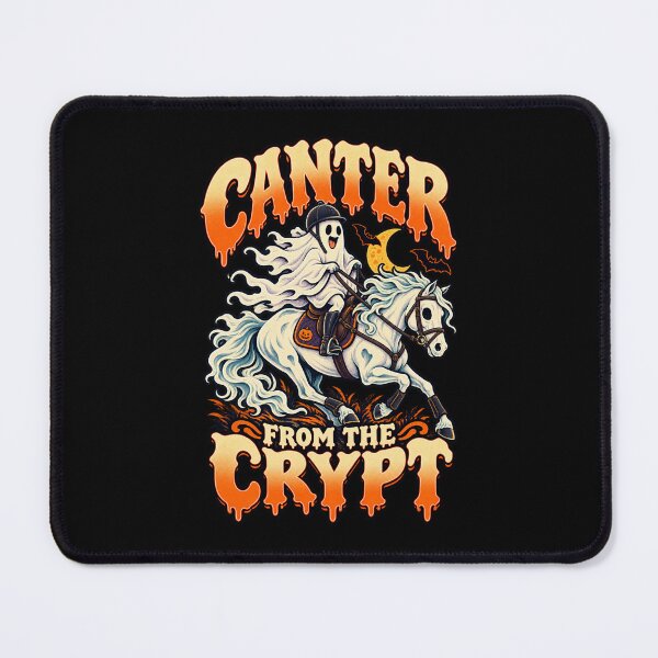 Item preview, Canter From The Crypt - Ghost Equestrian Halloween designed and sold by MOTIFOLK.