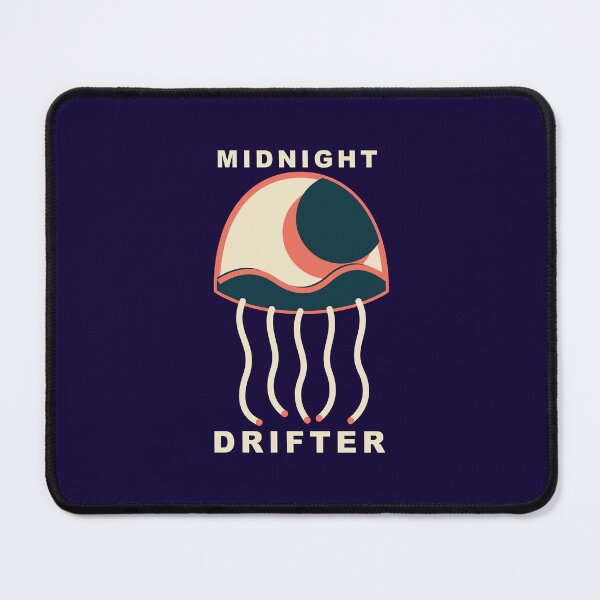 Item preview, Midnight Drifter - Cosmic Moon Jellyfish designed and sold by designsoftinaa.