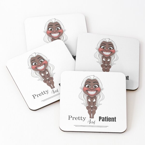 Item preview, She's Pretty and Patient designed and sold by Mistaphire Media.