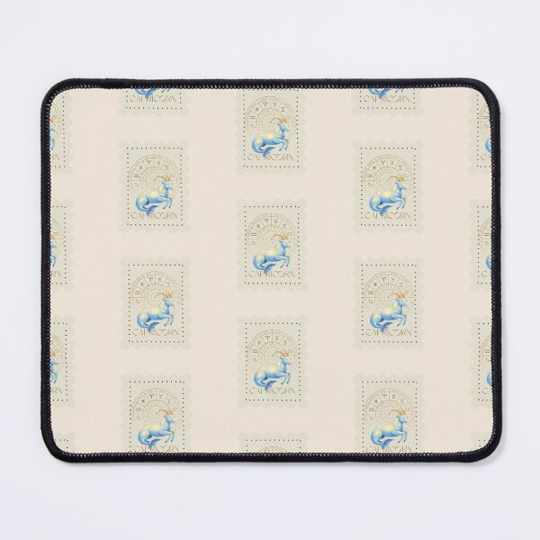 Item preview, Capricorn Zodiac Stamp – Celestial Vintage Astrology Art designed and sold by CozyMuse.
