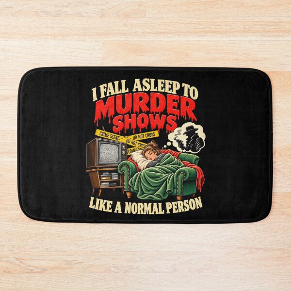 Item preview, I Fall Asleep to Murder Shows Like a Normal Person Funny True Crime Lover Humor designed and sold by 76Valeria.