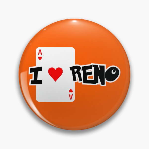 Item preview, I Heart Reno (Ace of Hearts) designed and sold by Karate Octopus.