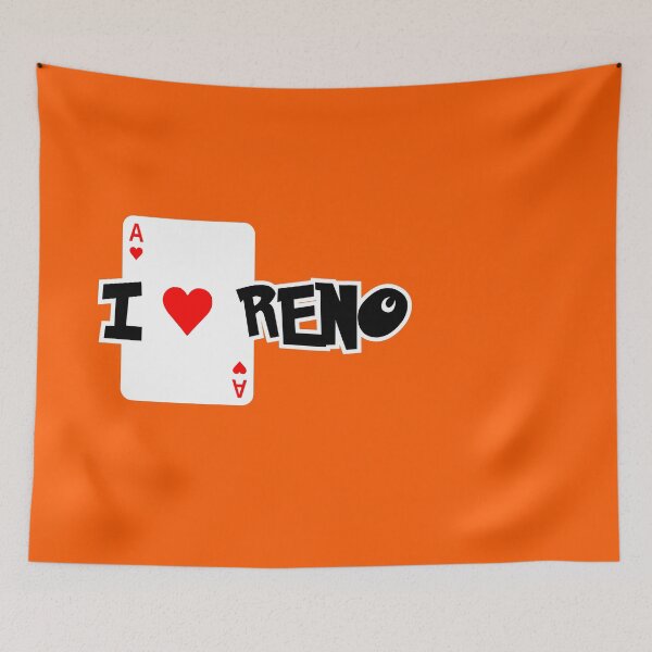 Item preview, I Heart Reno (Ace of Hearts) designed and sold by Karate Octopus.