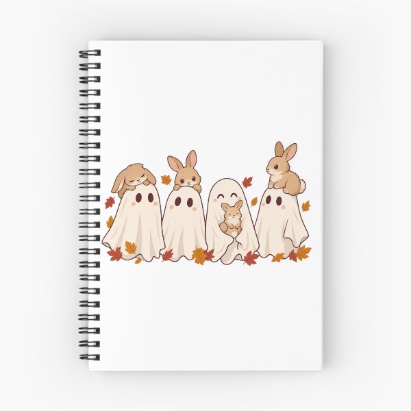 Item preview, Autumn Ghosts and Rabbits designed and sold by LuveraxArt.