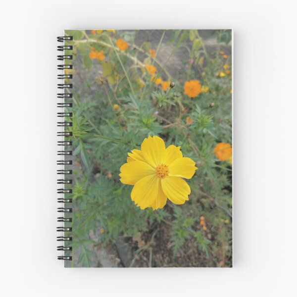 Item preview, Bright Yellow Cosmos Flower Garden designed and sold by PhuongVoArt.