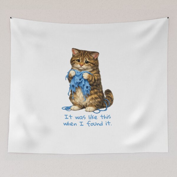 Item preview, A Perfectly Reasonable Kitty Explanation designed and sold by susiecc.