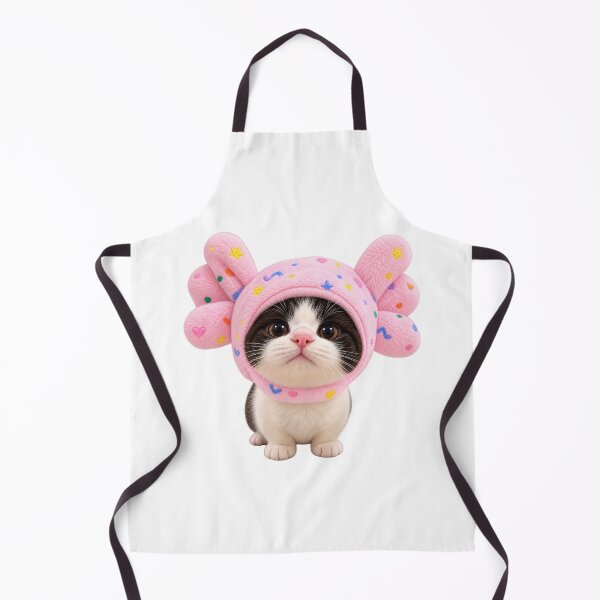 Item preview, Cat 18 | Cat with Pink Plush Ears designed and sold by Alyssa Kindick.