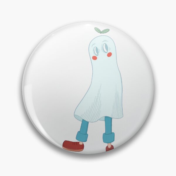 Item preview, Cute Ghost Boy with Little Sprout designed and sold by Rae-Eastin.