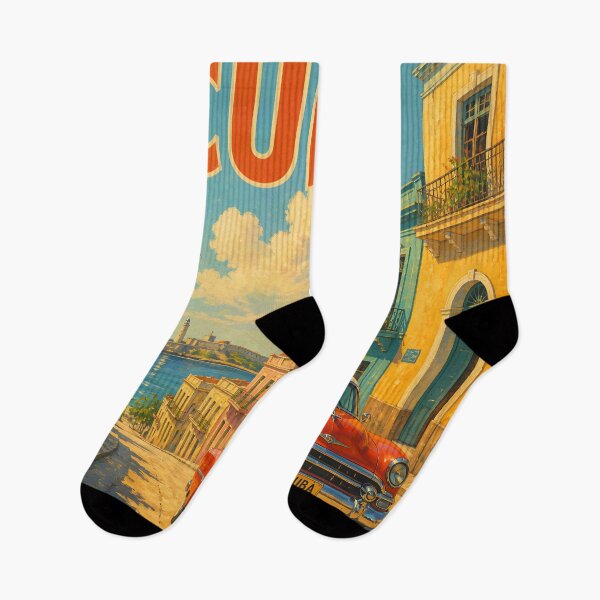 Item preview, Cuba - Scenic Style Travel Poster designed and sold by LSVart.
