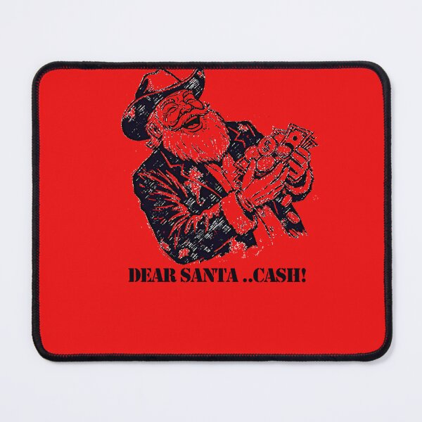 Item preview, Christmas Santa cash Wishes Black designed and sold by Goldy_Stuff.