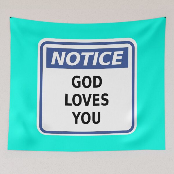 Item preview, Notice: God Loves You designed and sold by Karate Octopus.