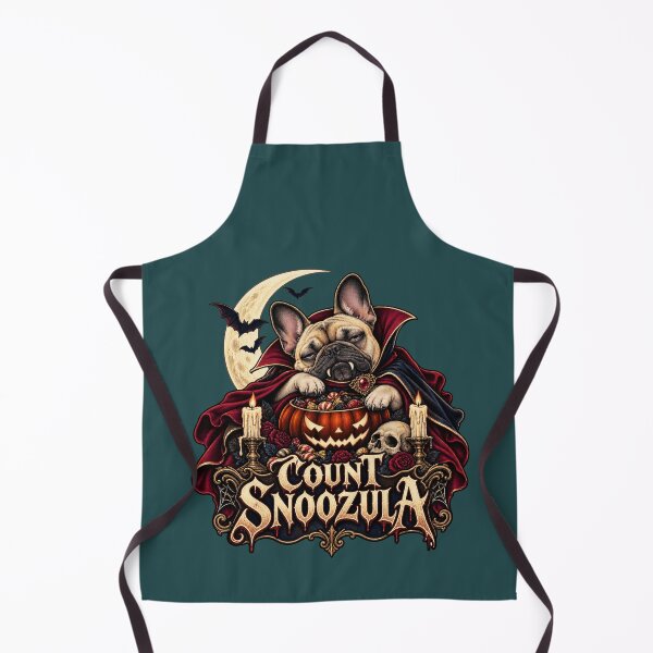 Item preview, Count Snoozula – Sleepy French Bulldog Vampire Halloween designed and sold by PiANNE.