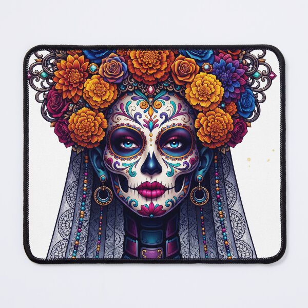 Item preview, Catrina Crown | Vintage Day of the Dead Tarot Art designed and sold by Ojo de Lilith.