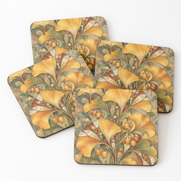 Item preview, Autumn Ginkgo Vintage Elegance designed and sold by scicilysimonee.