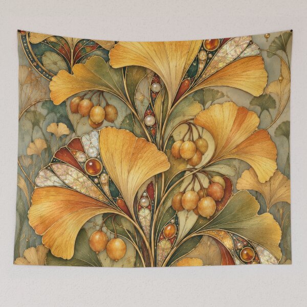 Item preview, Autumn Ginkgo Vintage Elegance designed and sold by scicilysimonee.