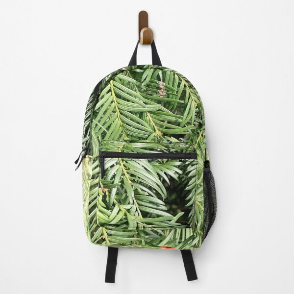 Item preview, Red Yew Berry Green Evergreen Foliage designed and sold by PhuongVoArt.