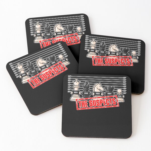 Item preview, The Suspects designed and sold by chesstopia.