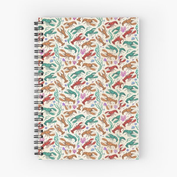 Item preview, Vibrant Flat Art Lobster Pattern Seabed Design designed and sold by Marietna2110.