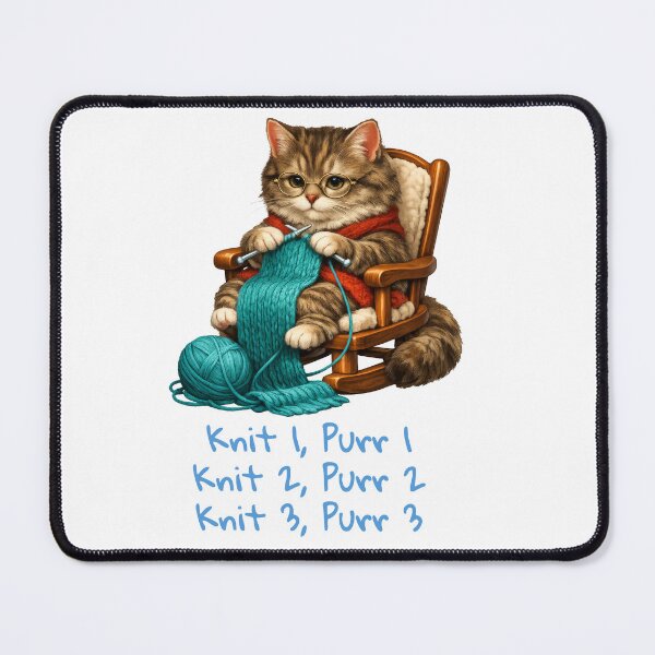 Item preview, Kitty Knits in Kitty Manner designed and sold by susiecc.