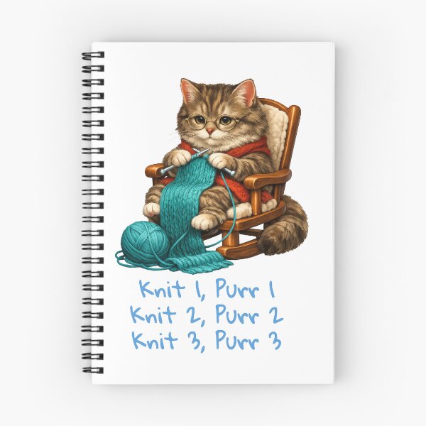 Item preview, Kitty Knits in Kitty Manner designed and sold by susiecc.