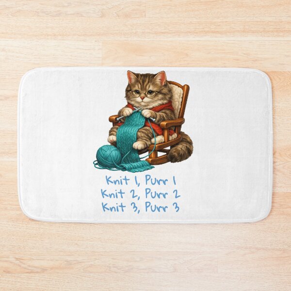 Item preview, Kitty Knits in Kitty Manner designed and sold by susiecc.