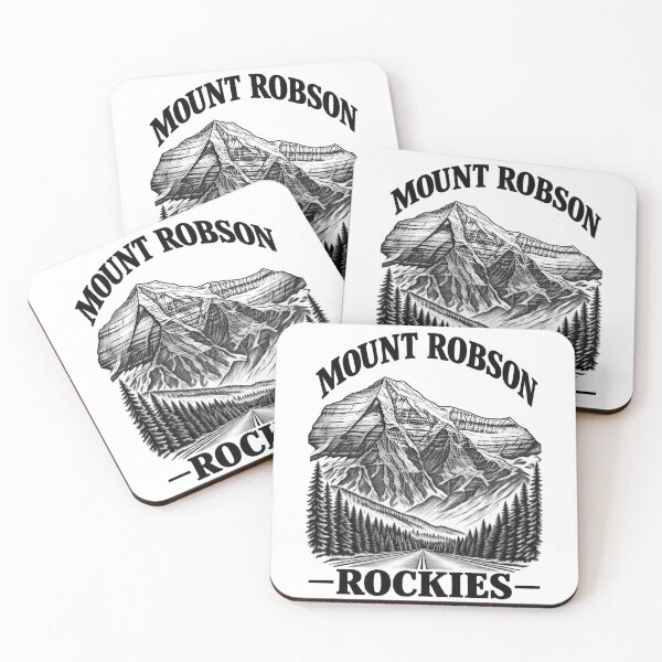 Item preview, Mount Robson Canada Line Art designed and sold by Tee Visions.