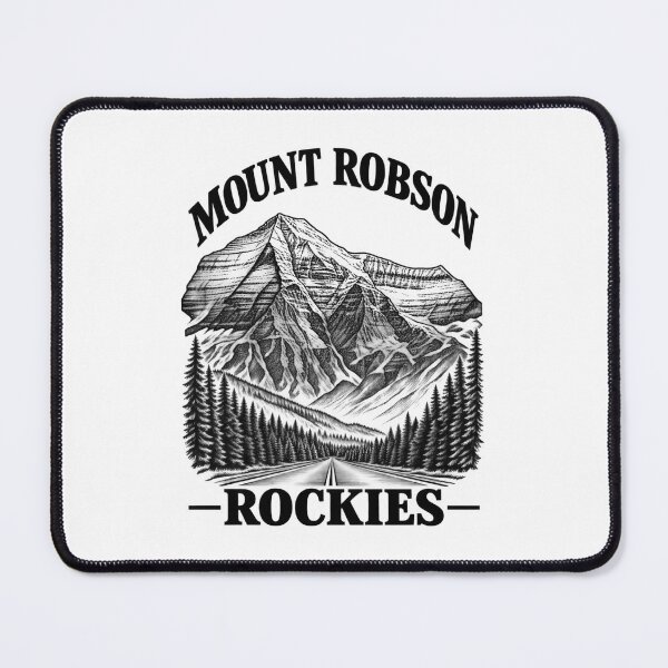 Item preview, Mount Robson Canada Line Art designed and sold by Tee Visions.