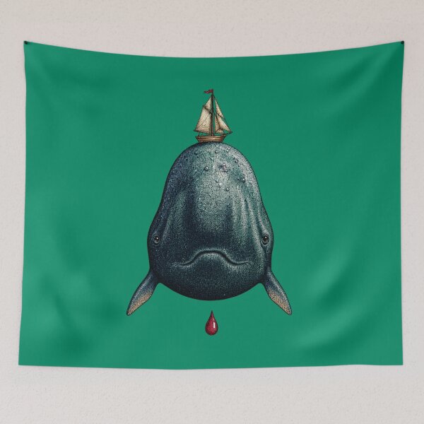 Item preview, Jonah and the Great Whale Biblical Art designed and sold by Francisbb.