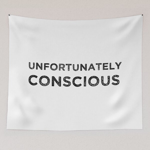 Item preview, UNFORTUNATELY  CONSCIOUS, Unique designed and sold by villacreativa.