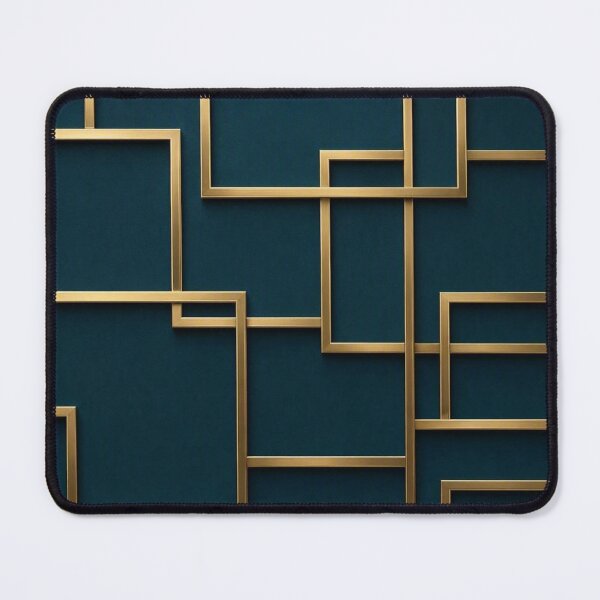 Item preview, Golden Rectilinear Grid designed and sold by KingsArtworx 2.