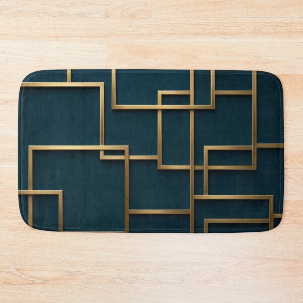 Item preview, ​Golden Rectilinear Grid designed and sold by KingsArtworx 2.