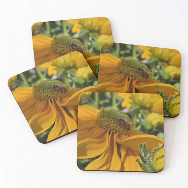 Item preview, Black Eyed Susan and bee designed and sold by Lizzilzil.