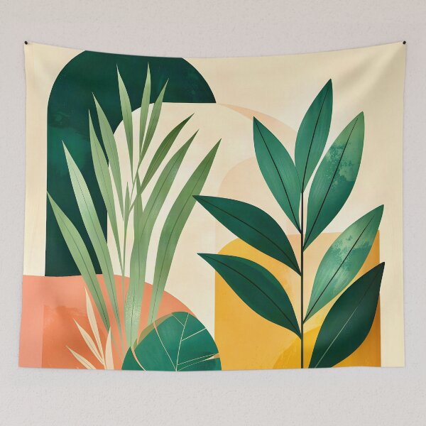 Item preview, Mid Century Modern Botanical Abstract, Part 2 designed and sold by Vicky Brago-Mitchell®.