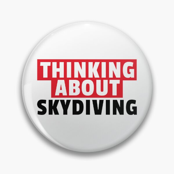 Item preview, Thinking About Skydiving designed and sold by MaryAller.