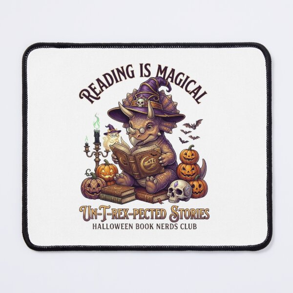 Item preview, Reading Is Magical - Dinosaur Halloween Book Club designed and sold by designwiss.