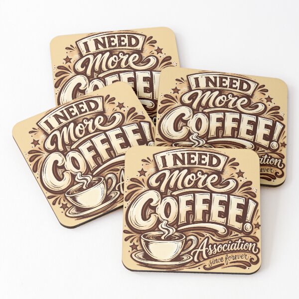 Item preview, More Coffee Association designed and sold by LastTsunamiApparel.