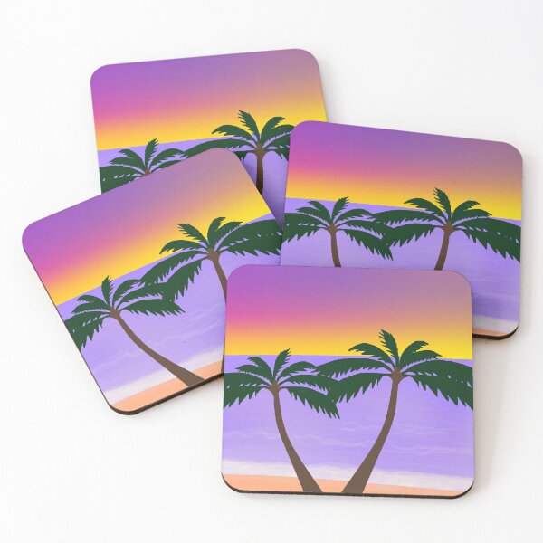 Item preview, Vibrant Tropical Ocean Sunset designed and sold by ArtisticJump.
