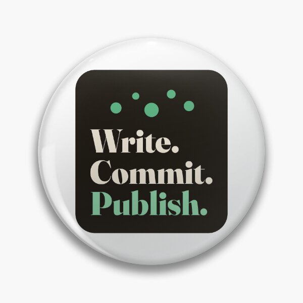 Item preview, Write. Commit. Publish. designed and sold by thechelsuk.
