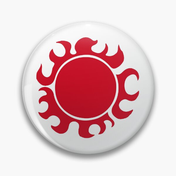 Item preview, Red Sun Pirate Emblem designed and sold by ellismann60.