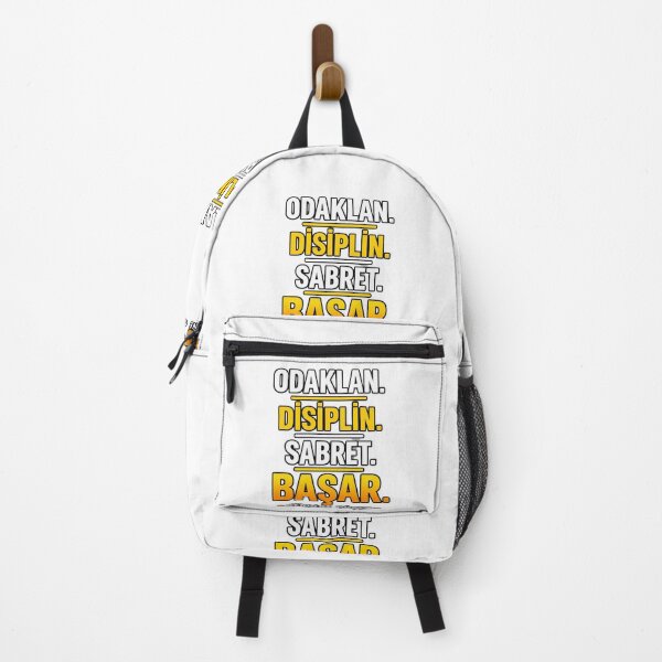 Item preview, Odaklan Disiplin Sabret Başar – Motivational Quote designed and sold by Joyfulfabric.