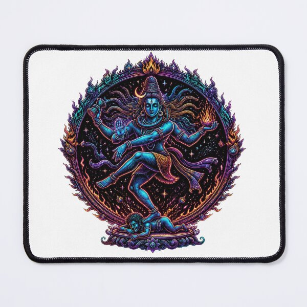 Item preview, Celestial Nataraja Cosmic Dance Psychedelic Art designed and sold by RM.creativeworks.