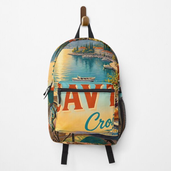 Item preview, Cavtat Croatia - Scenic Style Travel Poster designed and sold by LSVart.