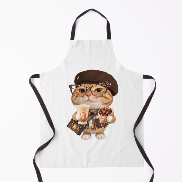 Item preview, Cat 21 | Brown Autumn Cat designed and sold by Alyssa Kindick.