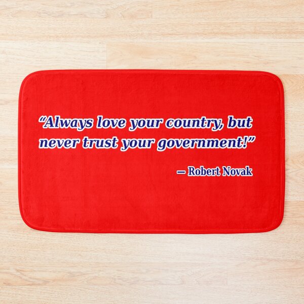 Item preview, Always Love Your Country, but Never Trust Your Government designed and sold by Karate Octopus.