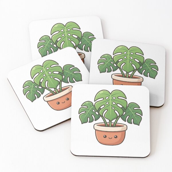 Item preview, Happy Monstera Plant in Pot designed and sold by Rariks.