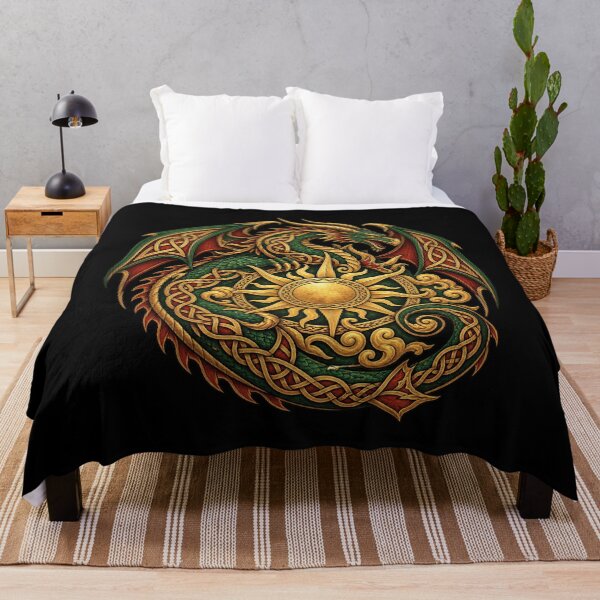 Item preview, Solar Celtic Dragon - Emblem of Power designed and sold by lAnJefurtifeu.